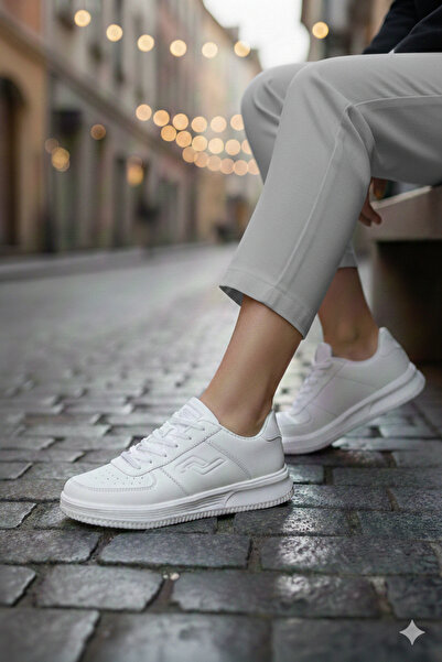 Jump أبيض - 22233 حذاء رياضي رجالي