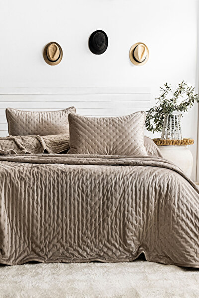 Elart غطاء سرير بورتو فليم مزدوج (240x260 سم) بيج