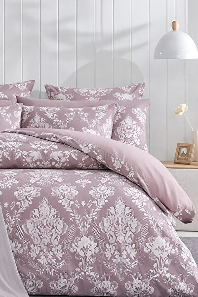 İQON Single Royal Rose - Sada elastických povlaků na přikrývku