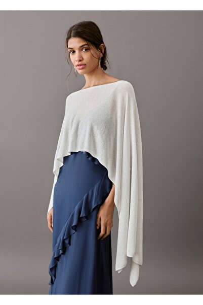 Mango Teen Asimetrik lureks triko pelerin