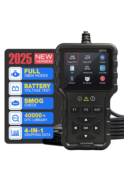 Choice جهاز تشخيص أعطال السيارات OBD2 احترافي، موديل جديد أسود لعام 2025، يدع...