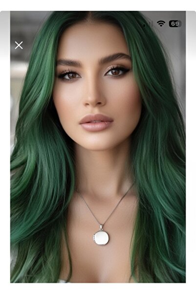 Açıkmeşe Ev Yaşam Ürünleri Çelik Fotoğraflı Kolye İçi Açılır Kapaklı Yuvarlak...