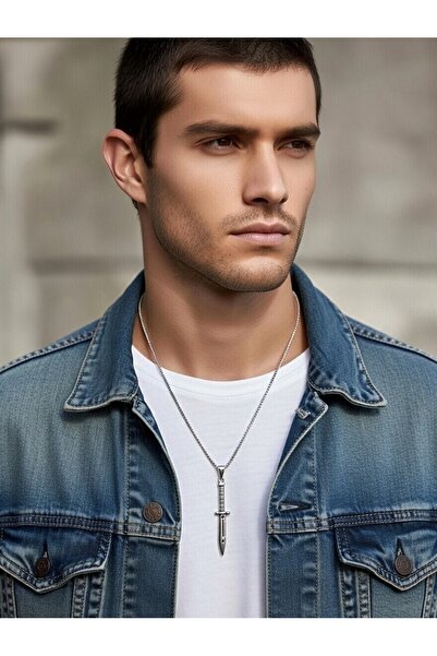 Açıkmeşe Ev Yaşam Ürünleri قلادة من الفولاذ المقاوم للصدأ والتيتانيوم 316L