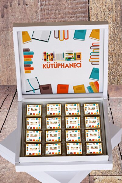 Hediyelen Kütüphaneci Hediyelik Çikolata
