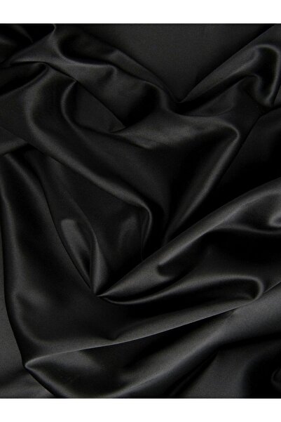 Genel Markalar siyah saten kumaş