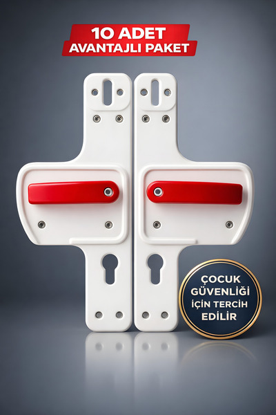 Life 360 Bariyerli Kapı Kolu |Çocuk Güvenlikli | Okul, Kreş ve Eğitim Alanlar...