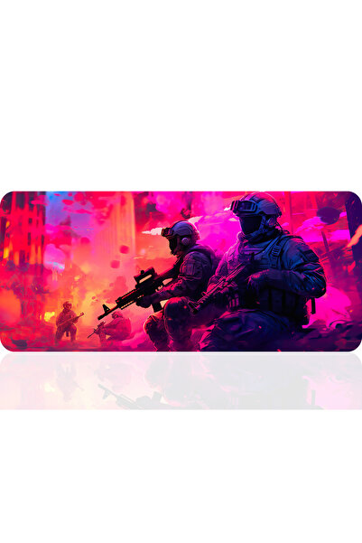 BLS 90X40 Cm Mouse Pad pentru gaming, cu bază anti-alunecare din cauciuc, Mou...