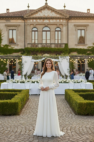 Paradise Collection Moda Evi Şifon Rüya Gelinlik