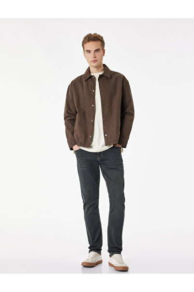 Koton بنطلون جينز قطني قصة ضيقة - جينز قصة ضيقة