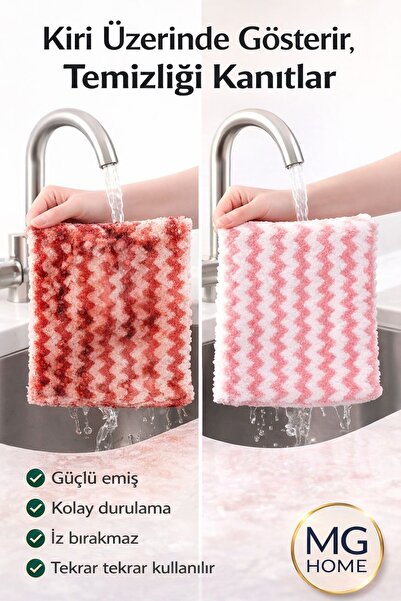 VENON ♥️3'lü Pofuduk Bez- Mutfak- Bulaşık Kurulama Bezi-Yüksek Emicilik Yumuş...