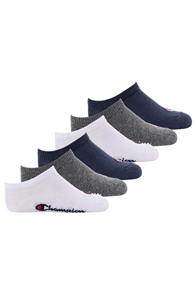 Champion Kinder Socken, 6er Pack - Sneaker Socken, Logo, einfarbig