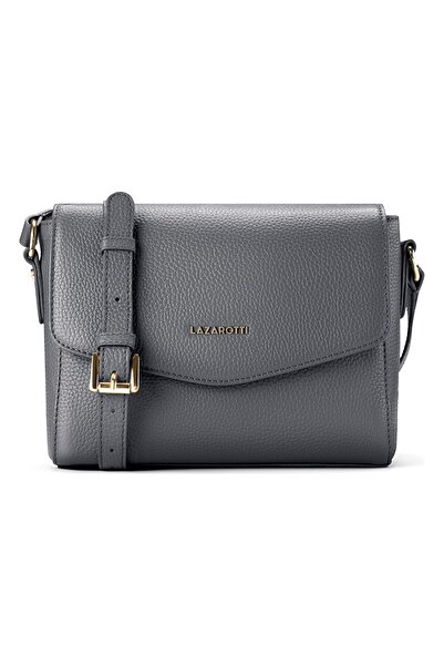 Lazarotti Bologna Leather Umhängetasche Leder 22 cm