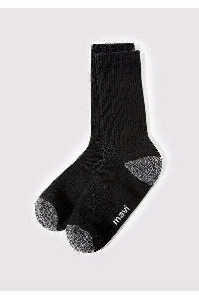 Mavi Schwarze Stiefelsocken 0911614 -900