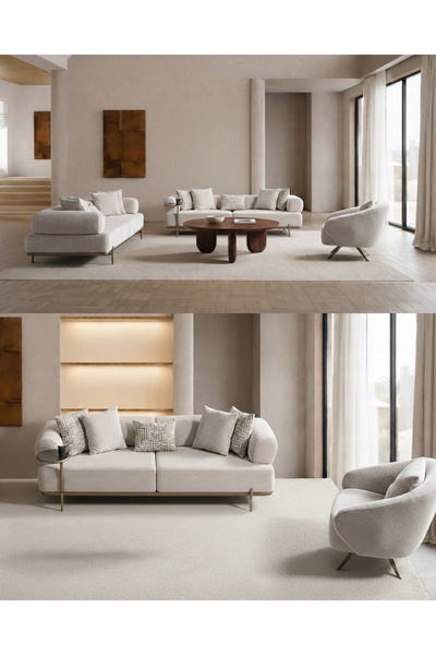 inegölmobilyası Zen Koltuk Takımı Sehpa Modüllü %100 GÜRGEN