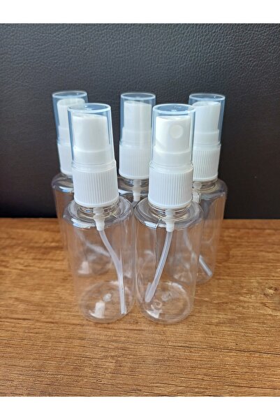 Genel Markalar Sprey Başlı Plastik Boş Pet Şişe 50 ml 5 Adet