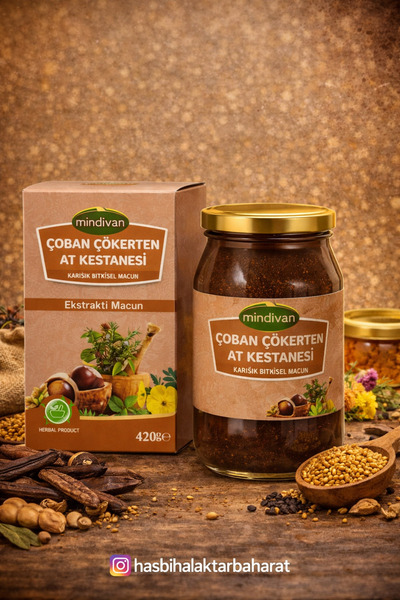 Mindivan ÇOBAN ÇÖKERTEN AT KESTANESİ MACUN 420G
