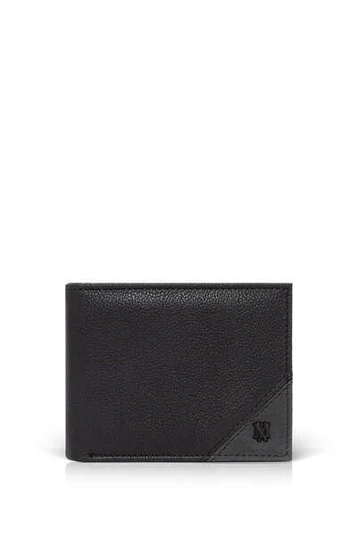 Mavi Seal Logo Black Wallet 091857-900