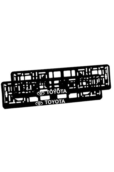 OEM Set 2 suporturi numar inmatriculare personalizat Toyota
