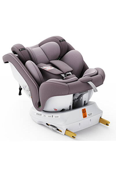 BUF BOOF Tweety Plus iSize LightRed столче за кола Isofix, въртящо се на 360 ...