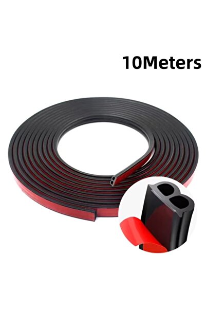 Choice شريط لاصق مانع لتسرب الهواء على شكل حرف B بطول 10 أمتار، عازل للصوت، ل...