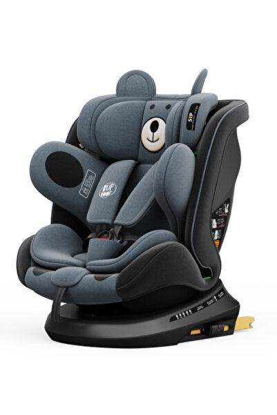 BUF BOOF Столче за кола TWT Plus iSize UrsBlack isofix въртящо се на 360 град...