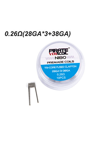 Choice 0.2628GAx338GA 10Pcs/box For MTL RDA RTA RBA Mod Heating Wire NI80 Pre...
