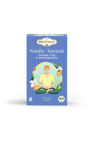 Shotimaa Ceai Balance Your Day - Let it Flow - portocală, tulsi și ashwagandh...