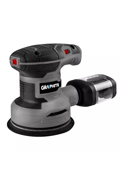 JollyMag Masina de slefuit orbital, Graphite, excentric, 300 W, rotund, 125 mm