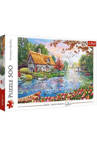 Trefl Puzzle Trefl Refugiul Tacut, 500 piese