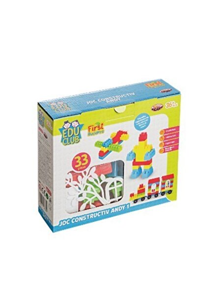 burak toys Set constructii 33 piese cuburi ANDY Burak Toys