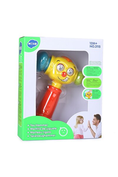 JollyMag Ciocan educațional interactiv cu lumini și sunete