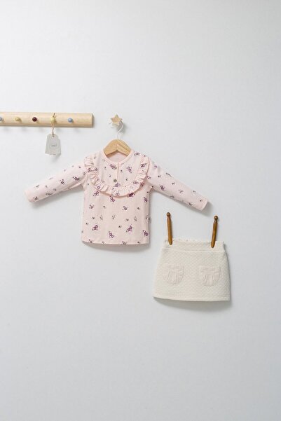 Tongs Baby Elegantná súprava so sukňou a blúzkou pre bábätká Paris Love, Tong...