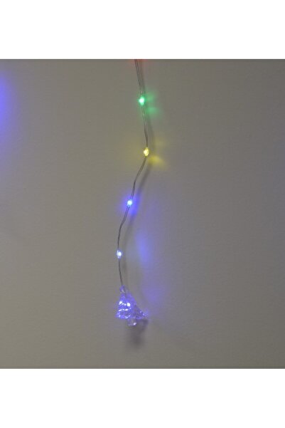 Gimihome Instalație de Crăciun, Cortină BRADUTI, 120 LED-uri, 3 x 1 M