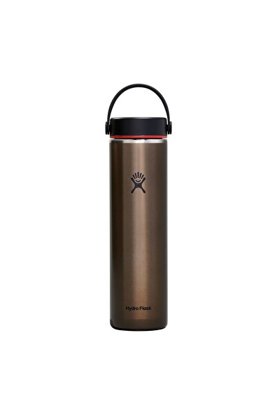 Hydro Flask Sticlă termos, oțel inoxidabil, 710 ml, „Trail”, Obsidian