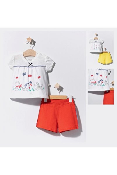 Tongs Baby Dvojdielny overal s mačkami pre bábätká