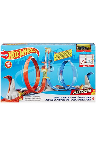 HOT WHEELS Vertical Flight Excitement Racing Set Grw39