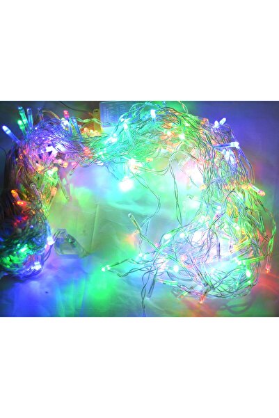 JollyMag Instalatie de Craciun tip turturi, 270 LED-uri multicolore, jocuri d...