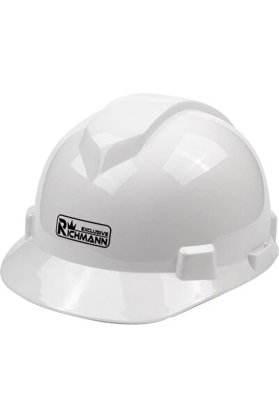 richmann exclusive Cască de protecție HDPE, albă, reglabilă în 4 puncte, excl...
