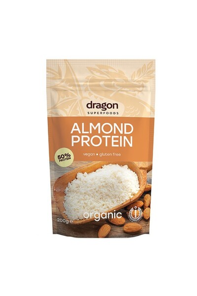 Dragon Superfoods Pudră proteică din migdale crude 200g