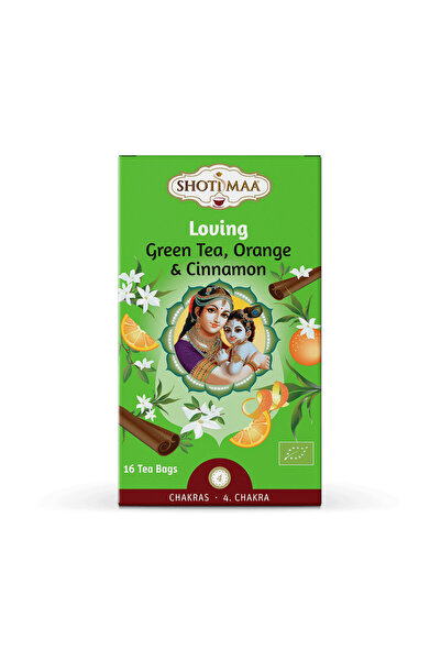 JollyMag Ceai Shotimaa Chakras - Loving - ghimbir, portocala si scortisoara b...