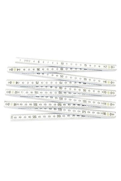 Strend Pro Metru tamplar din plastic alb, 2 m, Strend Pro