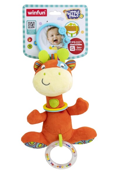WINFUN Zornaitoare Cu Bilute Girafa Pentru Bebelusi,
