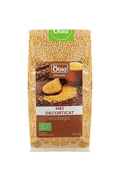 JollyMag Mei decorticat, bio, 500g, Obio
