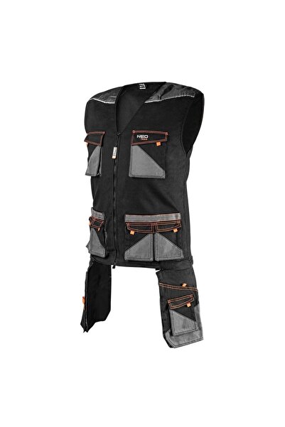 NEO Slim fit work vest, extra pockets, HD model, size XXXL/58,