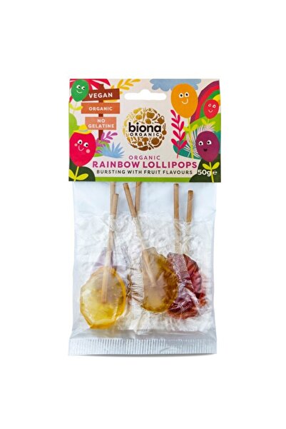 biona Acadele rainbow bio 6 buc/pachet 50g