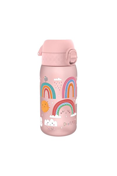 JollyMag Children's Water Bottle, Recyclon, 350 ml, Rainbows - Ion 8