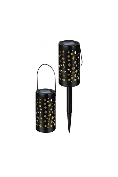 Strend Pro Lampă solară pentru grădină, LED, set de 2, 6 x 6 x 41 cm, Yildun