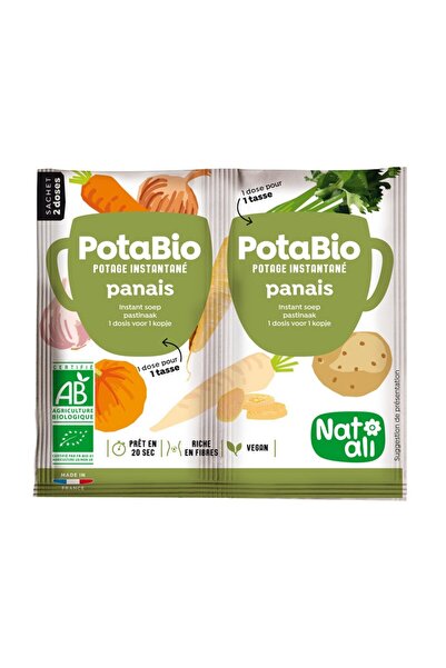 JollyMag Supa instant cu pastarnac si legume, bio, 2x 8.5g, Nat-ali