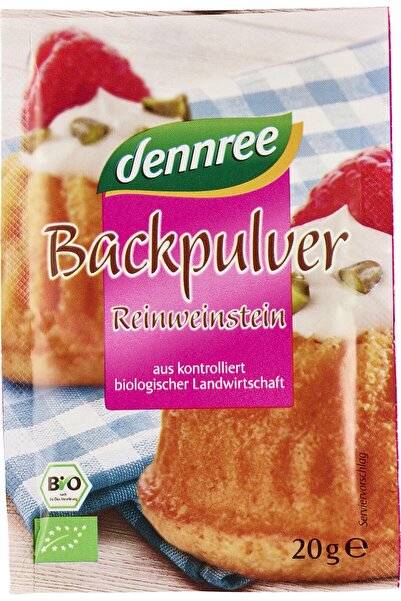 Dennree Praf de copt 4 pliculețe x 20 g