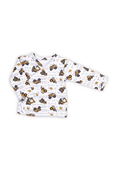 JollyMag Tricou cu maneca lunga 100% bumbac (181005) Colectia "Big Trucks" 20...